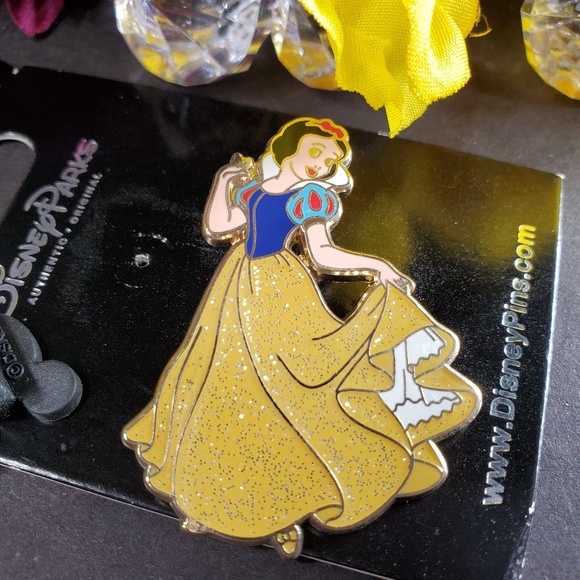 Disney Jewelry - Disney Parks Sparkling Snow White Gown Pin